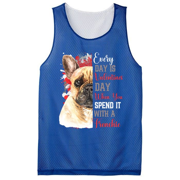 Valentines Day French Bulldog Mom Mother Mum Mummy Frenchie Gift Mesh Reversible Basketball Jersey Tank