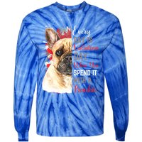 Valentines Day French Bulldog Mom Mother Mum Mummy Frenchie Gift Tie-Dye Long Sleeve Shirt