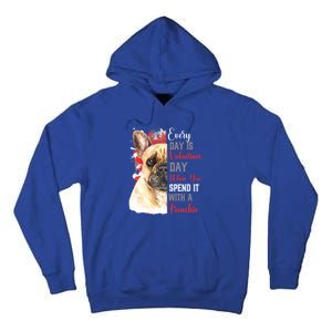 Valentines Day French Bulldog Mom Mother Mum Mummy Frenchie Gift Tall Hoodie