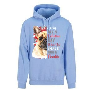 Valentines Day French Bulldog Mom Mother Mum Mummy Frenchie Gift Unisex Surf Hoodie