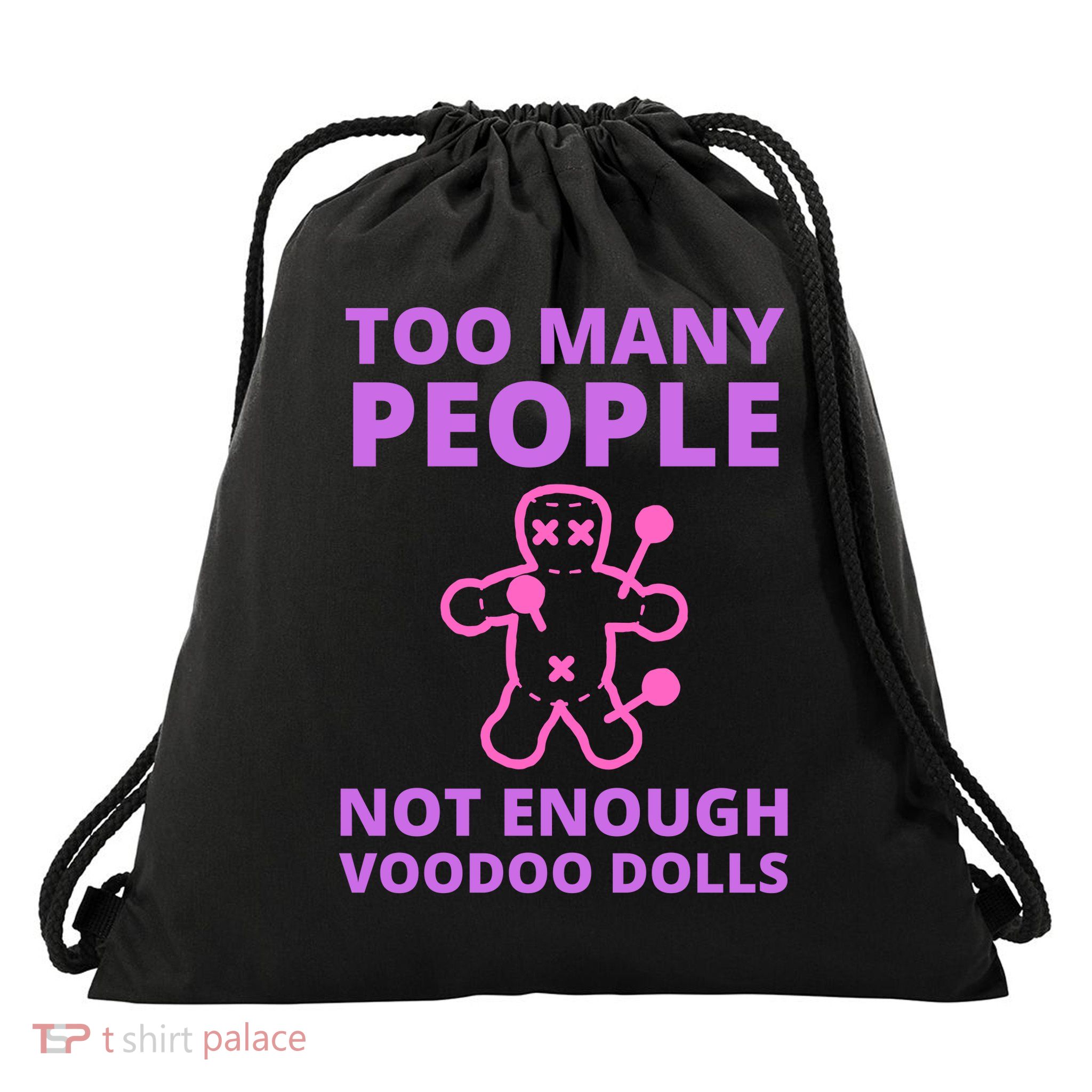 Voodoo Doll Funny Mardi Gras New Orleans Sarcastic Drawstring Bag