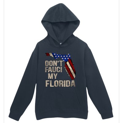 Vintage Don't Fauci My FL Flag Florida Map American Urban Pullover Hoodie