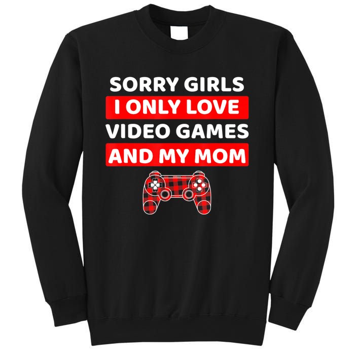 Valentines Day For Video Games Funny Gamer Sweatshirt