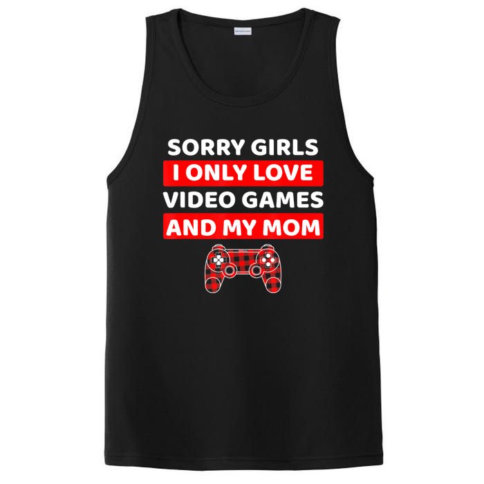 Valentines Day For Video Games Funny Gamer PosiCharge Competitor Tank