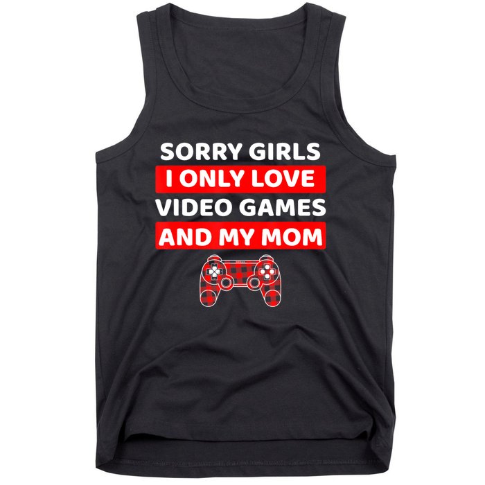 Valentines Day For Video Games Funny Gamer Tank Top