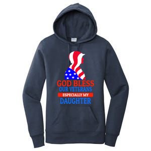 Veteran Daughter For Proud Dad Or Mom Meaningful Gift Women's Pullover Hoodie