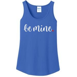 Valentines Day Funny Gift Be Mine Heart Gift Ladies Essential Tank