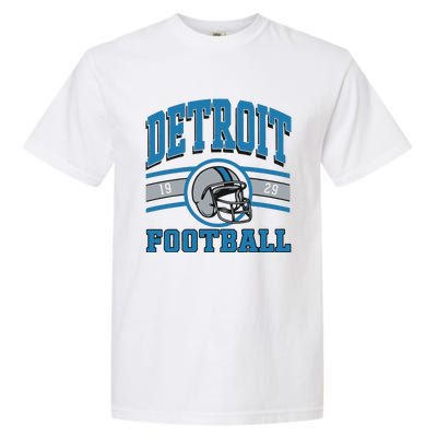 Vintage Detroit Football Garment-Dyed Heavyweight T-Shirt