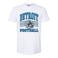 Vintage Detroit Football Softstyle® CVC T-Shirt