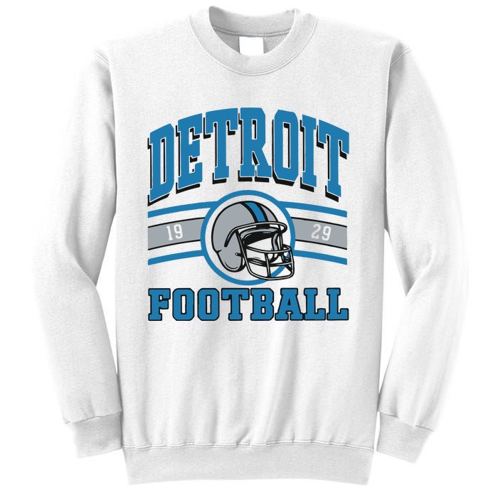 Vintage Detroit Football Sweatshirt