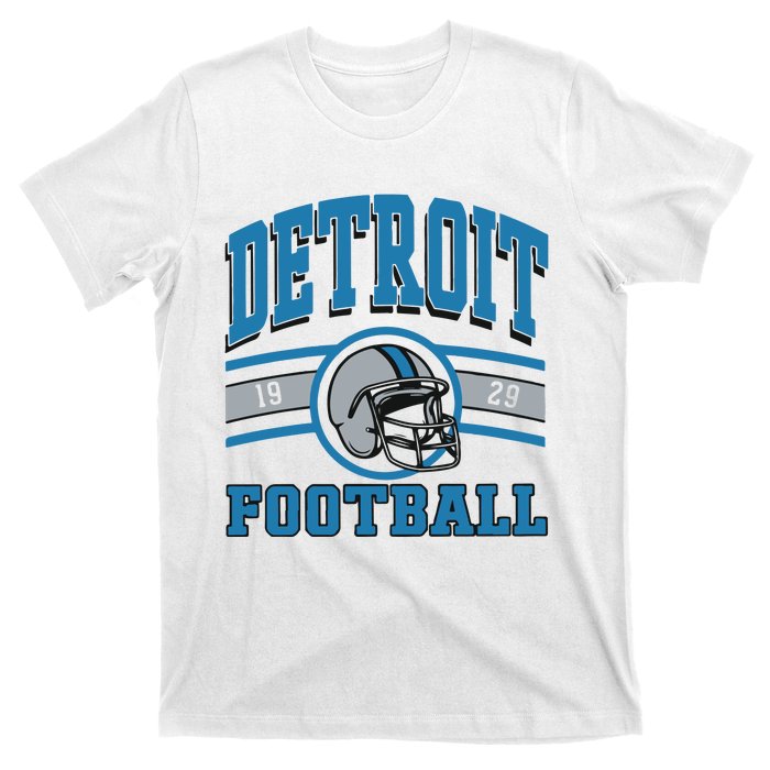 Vintage Detroit Football T-Shirt