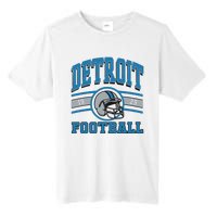 Vintage Detroit Football Tall Fusion ChromaSoft Performance T-Shirt