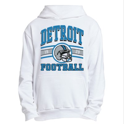 Vintage Detroit Football Urban Pullover Hoodie