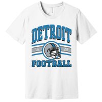 Vintage Detroit Football Premium T-Shirt