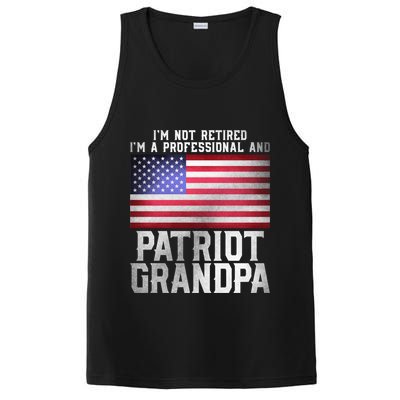 Veterans Day Funny Retiree Quote For Patriot Retired Grandpa Gift PosiCharge Competitor Tank