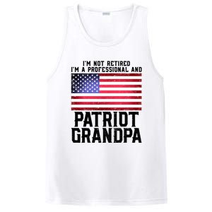 Veterans Day Funny Retiree Quote For Patriot Retired Grandpa Cool Gift PosiCharge Competitor Tank