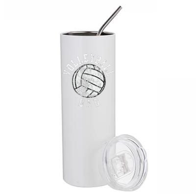 Volleyball Dad Father Beach Volleyball Player Father's Day Stainless Steel Tumbler