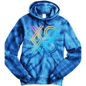 Valentines Day Great Gift Cool Gift Hugs And Kisses Xoxo Gift Tie Dye Hoodie