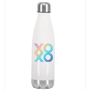 Valentines Day Great Gift Cool Gift Hugs And Kisses Xoxo Gift Stainless Steel Insulated Water Bottle