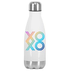 Valentines Day Great Gift Cool Gift Hugs And Kisses Xoxo Gift Stainless Steel Insulated Water Bottle