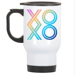 Valentines Day Great Gift Cool Gift Hugs And Kisses Xoxo Gift Stainless Steel Travel Mug