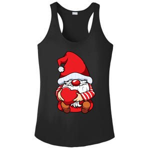 Valentines Day Gnome Love Funny Gift Ladies PosiCharge Competitor Racerback Tank