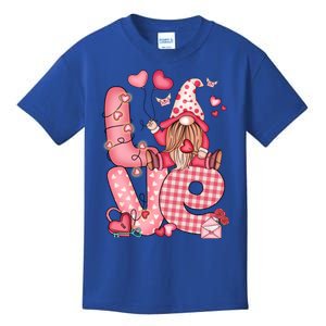 Valentines Day Gnome Love Gnome Gift Kids T-Shirt