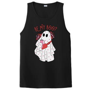 Valentines Day Ghost Be My Boo Cute Ghost Halloween Great Gift PosiCharge Competitor Tank