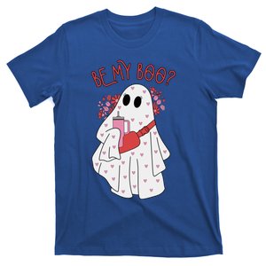 Valentines Day Ghost Be My Boo Cute Ghost Halloween Great Gift T-Shirt