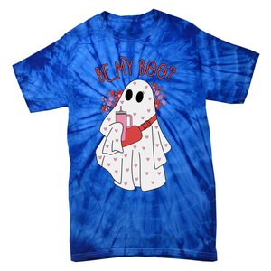 Valentines Day Ghost Be My Boo Cute Ghost Halloween Great Gift Tie-Dye T-Shirt