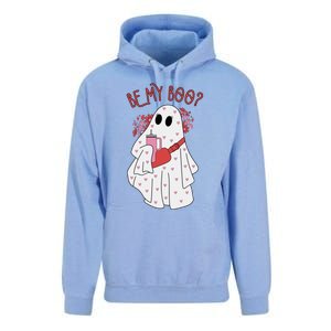 Valentines Day Ghost Be My Boo Cute Ghost Halloween Great Gift Unisex Surf Hoodie