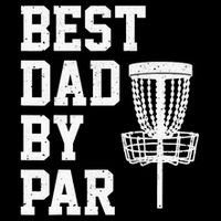 Vintage Disc Golf Dad Gift Best Dad By Par Disk Golf Backpack