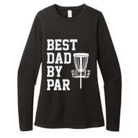 Vintage Disc Golf Dad Gift Best Dad By Par Disk Golf Womens CVC Long Sleeve Shirt