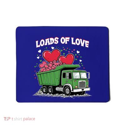 Valentines Day Garbage Truck Loads Of Love Gift Mousepad