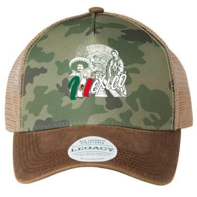 Virgen De Guadalupe And History Gift Legacy Tie Dye Trucker Hat