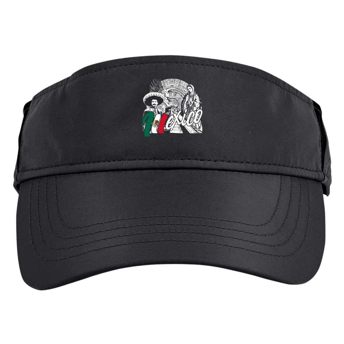 Virgen De Guadalupe And History Gift Adult Drive Performance Visor