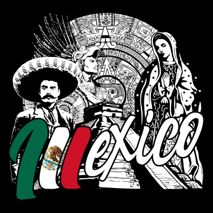 Virgen De Guadalupe And History Gift Flatbill Hat