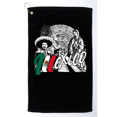 Virgen De Guadalupe And History Gift Golf Towel