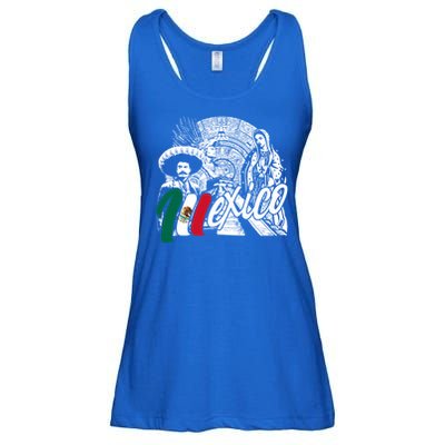 Virgen De Guadalupe And History Gift Ladies Essential Flowy Tank