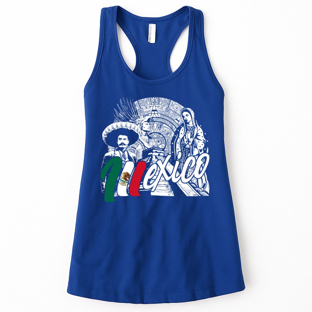 Virgen De Guadalupe And History Gift Womens Tank Top