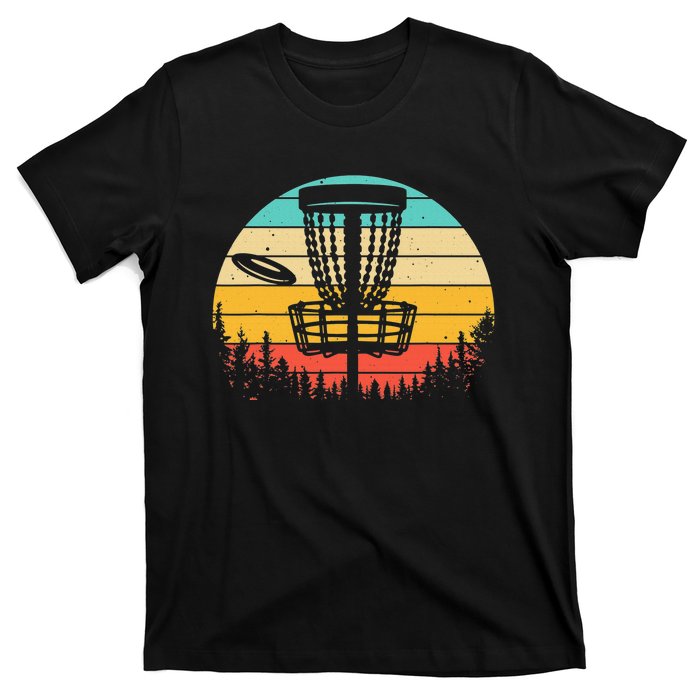 Vintage Disc Golf Frolf Retro Frisbee Disc Golfer T-Shirt