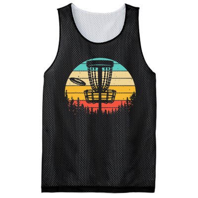 Vintage Disc Golf Frolf Retro Frisbee Disc Golfer Mesh Reversible Basketball Jersey Tank