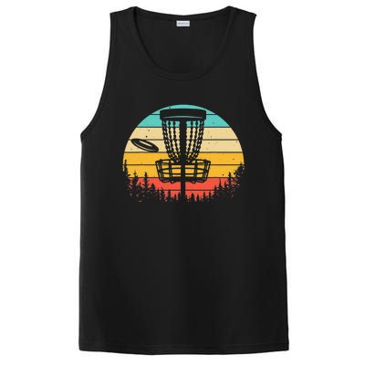 Vintage Disc Golf Frolf Retro Frisbee Disc Golfer PosiCharge Competitor Tank