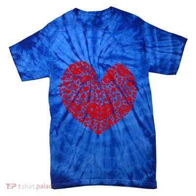 Valentines Day Gift Red Hearts Cute Vcute Giftday Love Couple Gift Tie-Dye T-Shirt