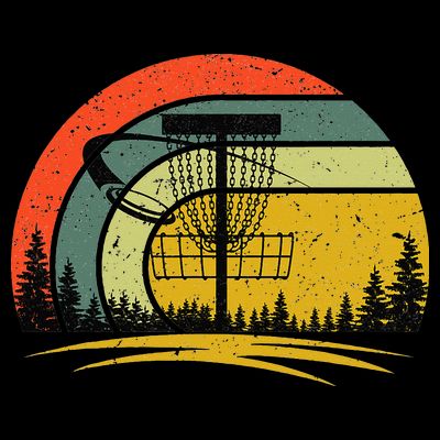 Vintage Disc Golf Frolf Flying Disc Golf T-Shirt