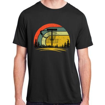 Vintage Disc Golf Frolf Flying Disc Golf Adult ChromaSoft Performance T-Shirt