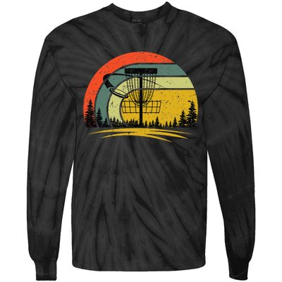 Vintage Disc Golf Frolf Flying Disc Golf Tie-Dye Long Sleeve Shirt