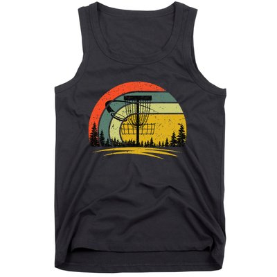 Vintage Disc Golf Frolf Flying Disc Golf Tank Top