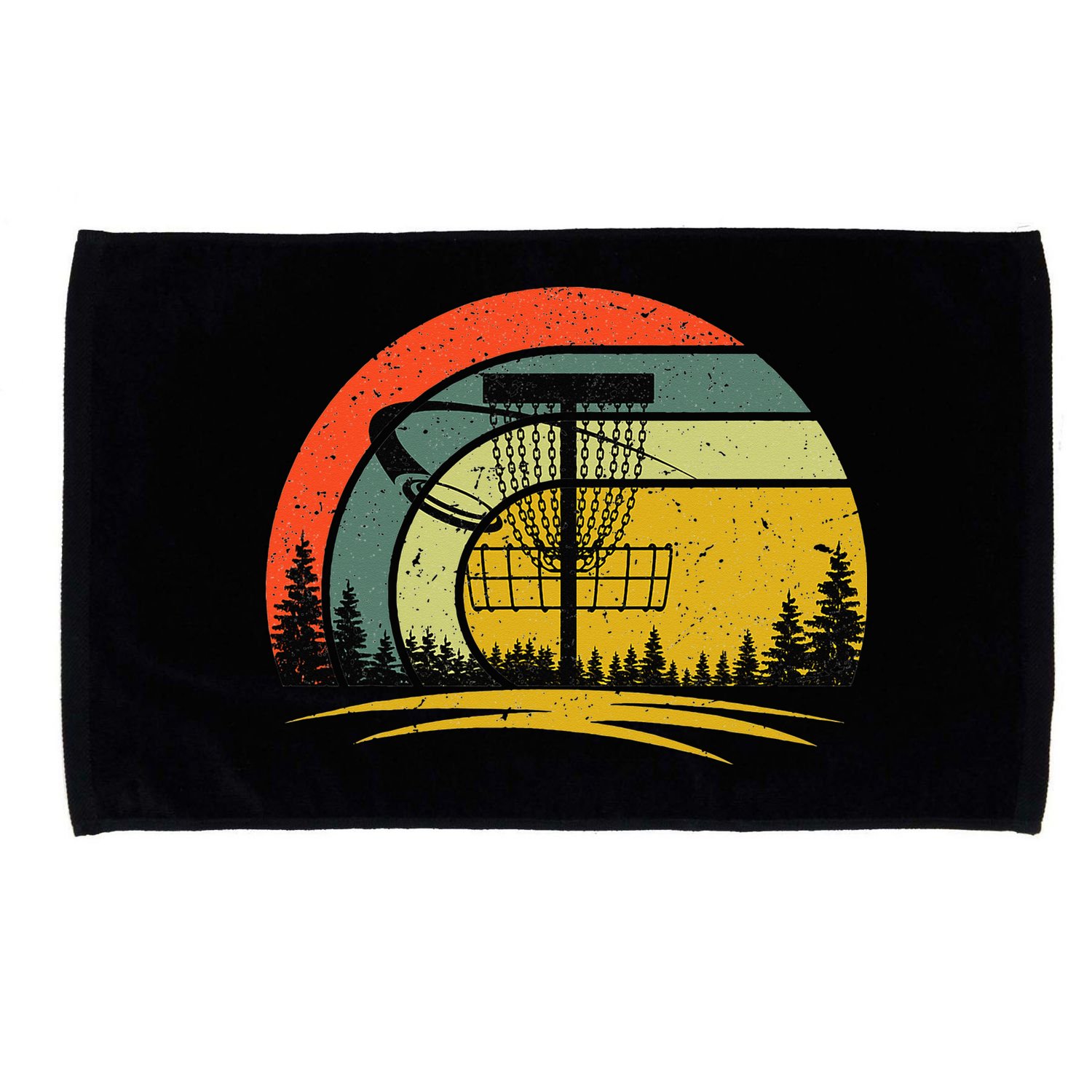 Vintage Disc Golf Frolf Flying Disc Golf Microfiber Hand Towel