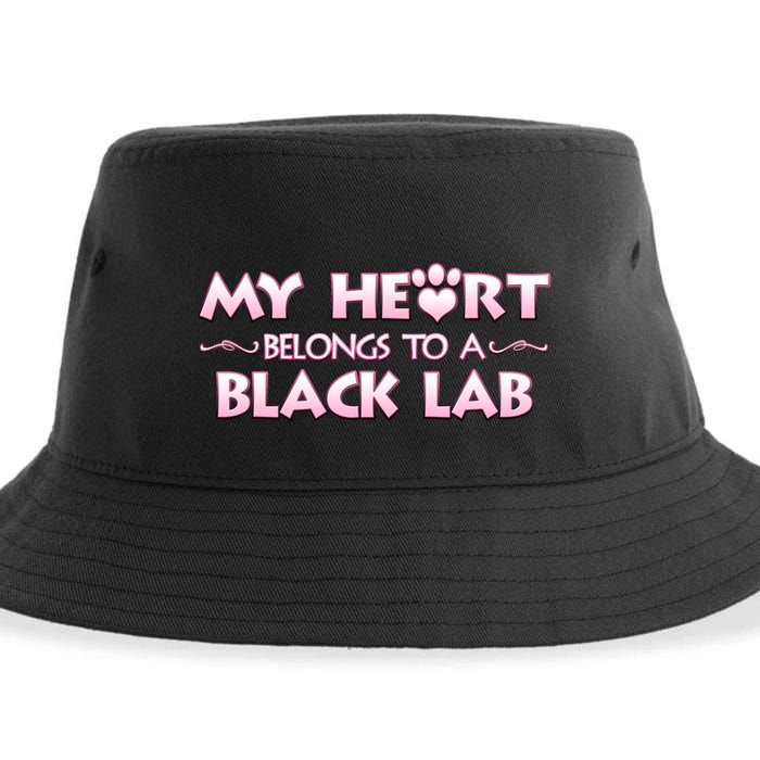 Valentine's Day Gift For Black Labrador Dog Lovers And Owners Meaningful Gift Sustainable Bucket Hat